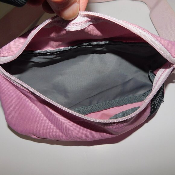 Reebok Pink Fanny Pack Waist Bum Belt Bag Travel Workout - Picture 4 of 7